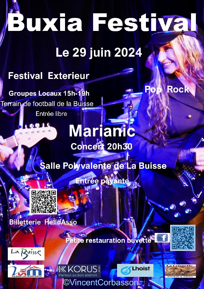 Marianic : Fête de la musique Grenoble 2015 | Info-Groupe